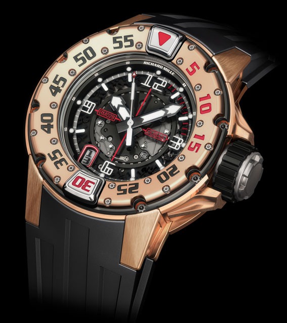 Replica Richard Mille RM 028 Diver Dubail Red Gold Watch Replica Richard Mille RM 028 Diver Dubail Red Gold Watch